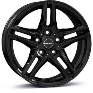 Janta Aliaj Borbet XR Black Glossy 6.5XR16 5X112 ET22 BMW seria 3 G20 2019-2026
