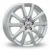JANTA ALIAJ AUTEC SKANDIC BRILLIANTSILVER 6XR16 5X100 ET35 VOLKSWAGEN TAIGO