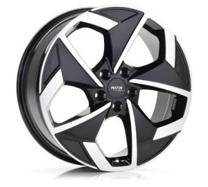 Janta aliaj Platin P104 Black Polished 7.5xR19 5x114.3 ET49.5 Hyundai/Kia