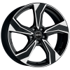 Janta Aliaj DBV Venezia Schwarz Front Poliert 7xR17 5x112 ET40